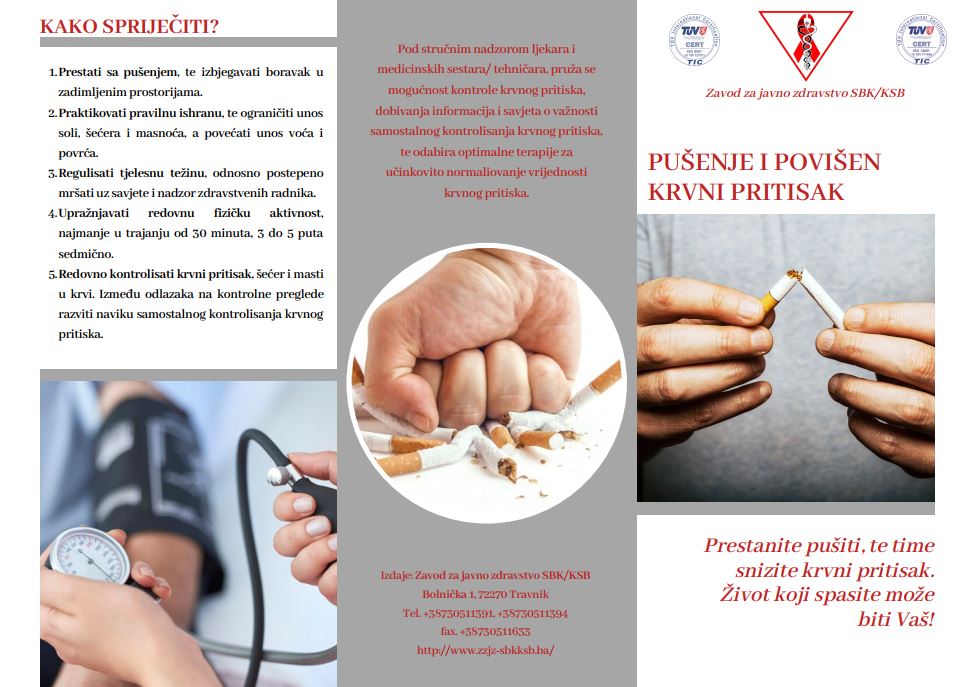 Pušenje i povišen krvni pritisak